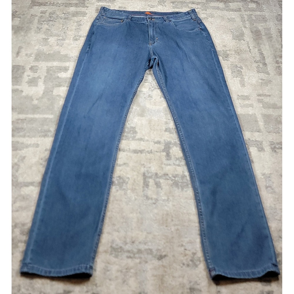 Tommy Bahama Antigua Cove Men's‎ Straight Fit Blue Denim Jeans size 38x36